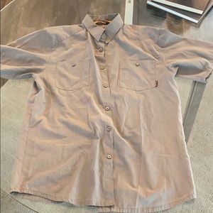 Short sleeve button down